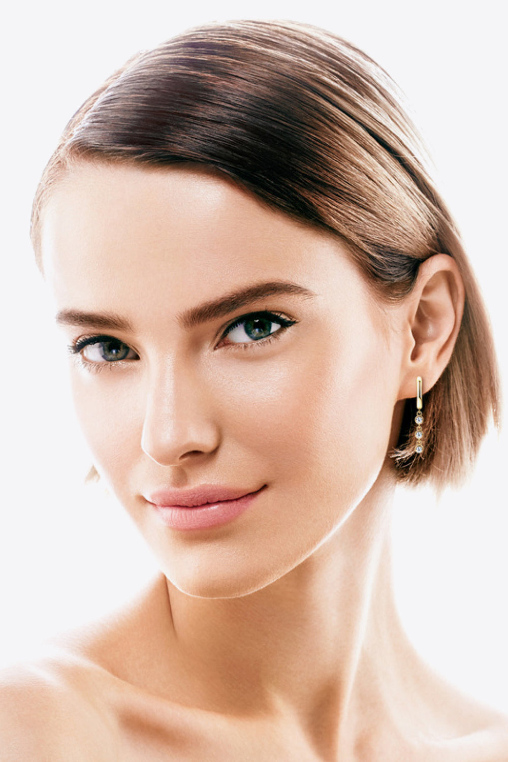 Sparkala™ Decor Platinum-Plated 925 Sterling Silver Earrings - DestGlow