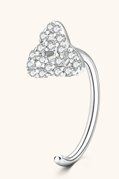 Sparkala™ Platinum-Plated 925 Sterling Silver Earrings - DestGlow