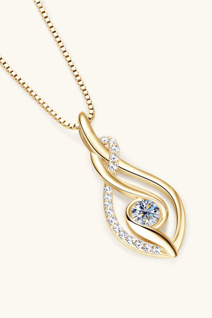 Sparkala™ Platinum-Plated 925 Sterling Silver Necklace - DestGlow