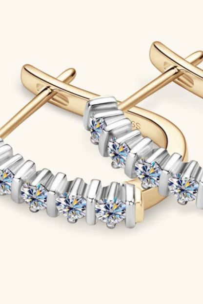 Sparkala™ Platinum-Plated 925 Sterling Silver Earrings