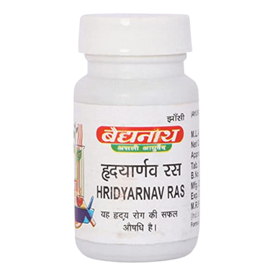 Baidyanath Jhansi Hridayarnava Ras 80 Tab