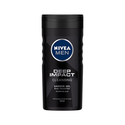 Nivea Men Deep Impact Cleansing Shower Gel