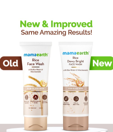 Mamaearth Rice Face Wash With Rice Water &amp; Niacinamide