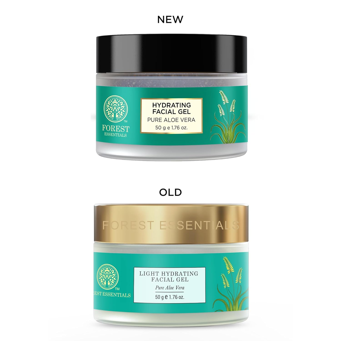 Forest Essentials Light Hydrating Moisturising Facial Gel Pure Aloe Vera