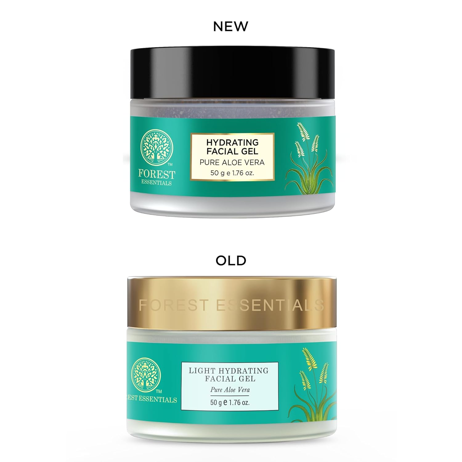 Forest Essentials Light Hydrating Moisturising Facial Gel Pure Aloe Vera