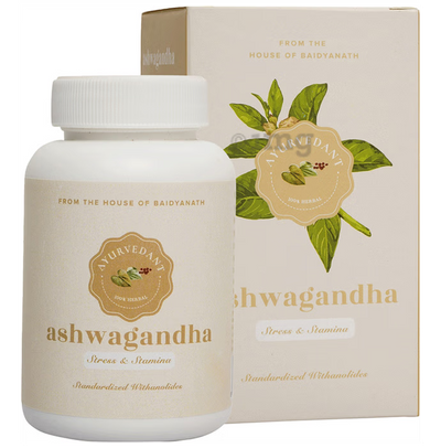 Baidyanath Jhansi Ayuvedant Ashwagandha Tablets