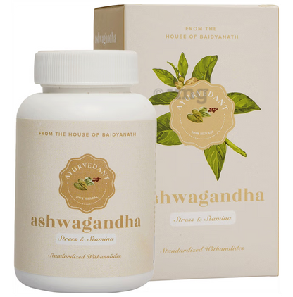 Baidyanath Jhansi Ayuvedant Ashwagandha Tablets