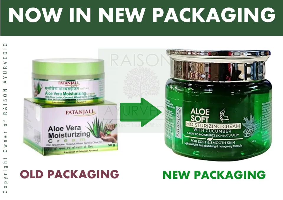 Patanjali Aloevera Moisturizing Cream
