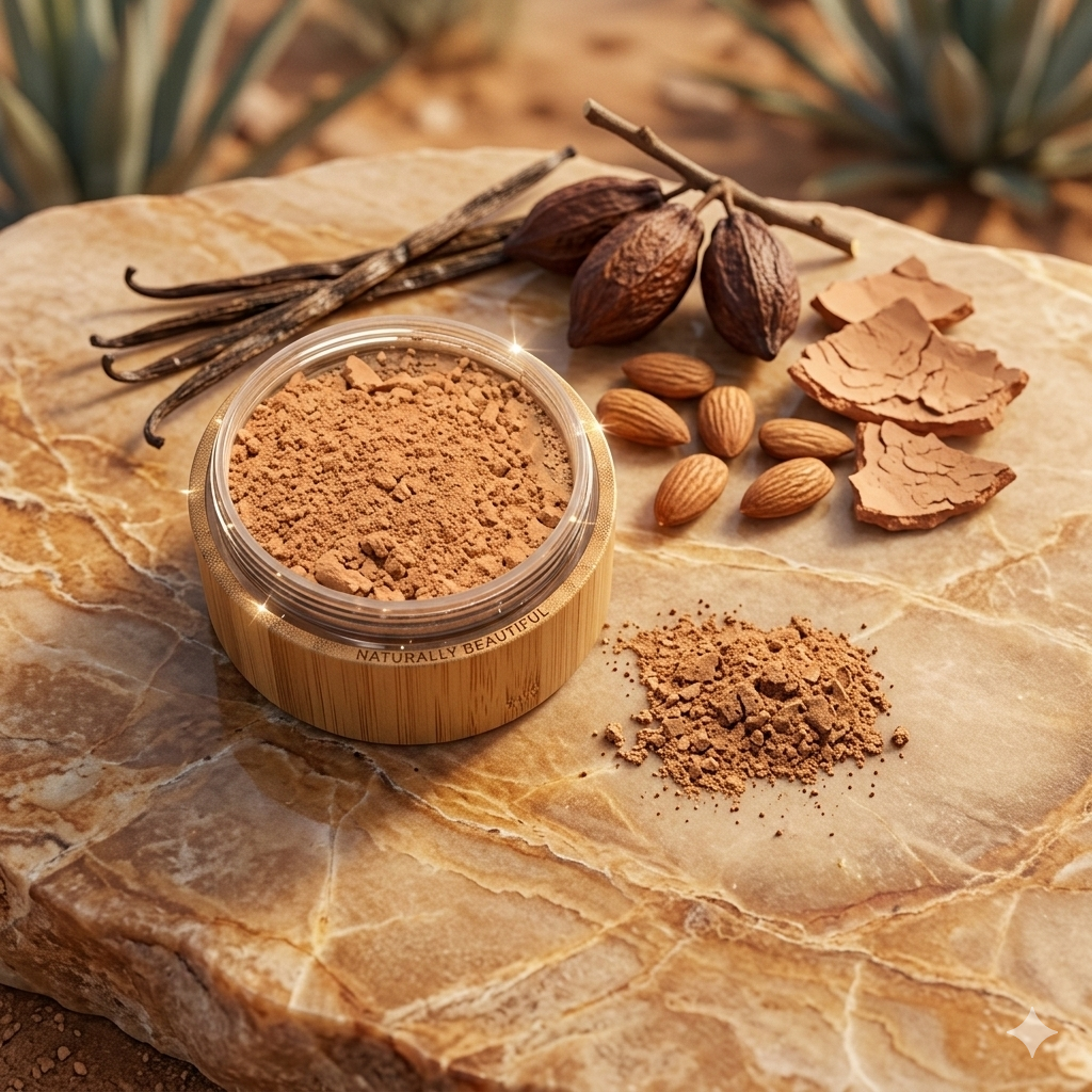 All-Natural Bronzer Loose Powder. Eco-Friendly by BeNat