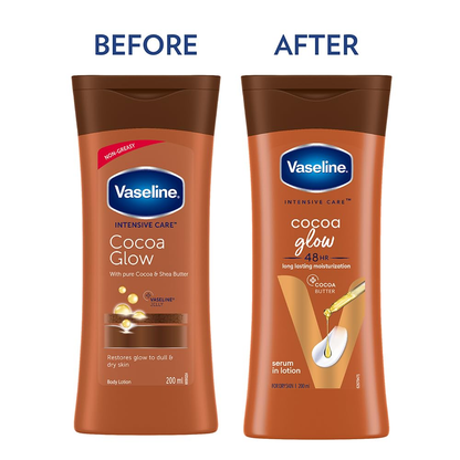 Vaseline Intensive Care Cocoa Glow Body Lotion
