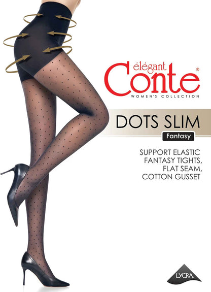 Fantasy Tights Conte Dots Slim - Shaping Shorts