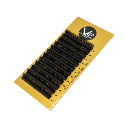 VIP Faux Mink Lash Extension 12 Lines C Curl Mix 0.05mm, Mix &amp; XL Mix