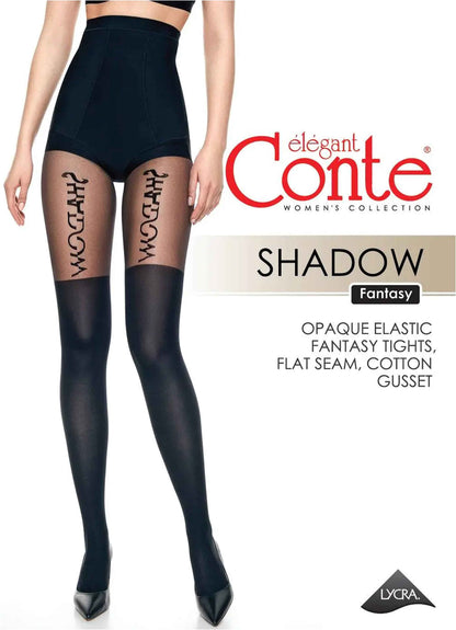 Fantasy Tights Conte Shadow - Stockings Imitation