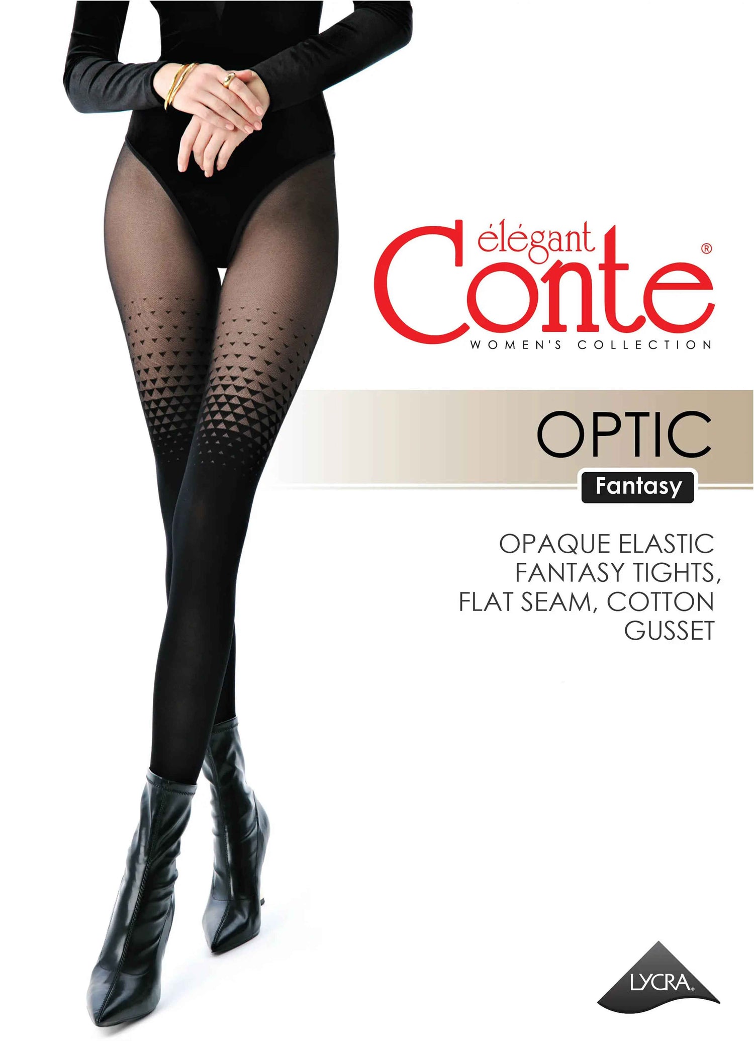 Fantasy Tights Conte Optic - Imitation Overknees