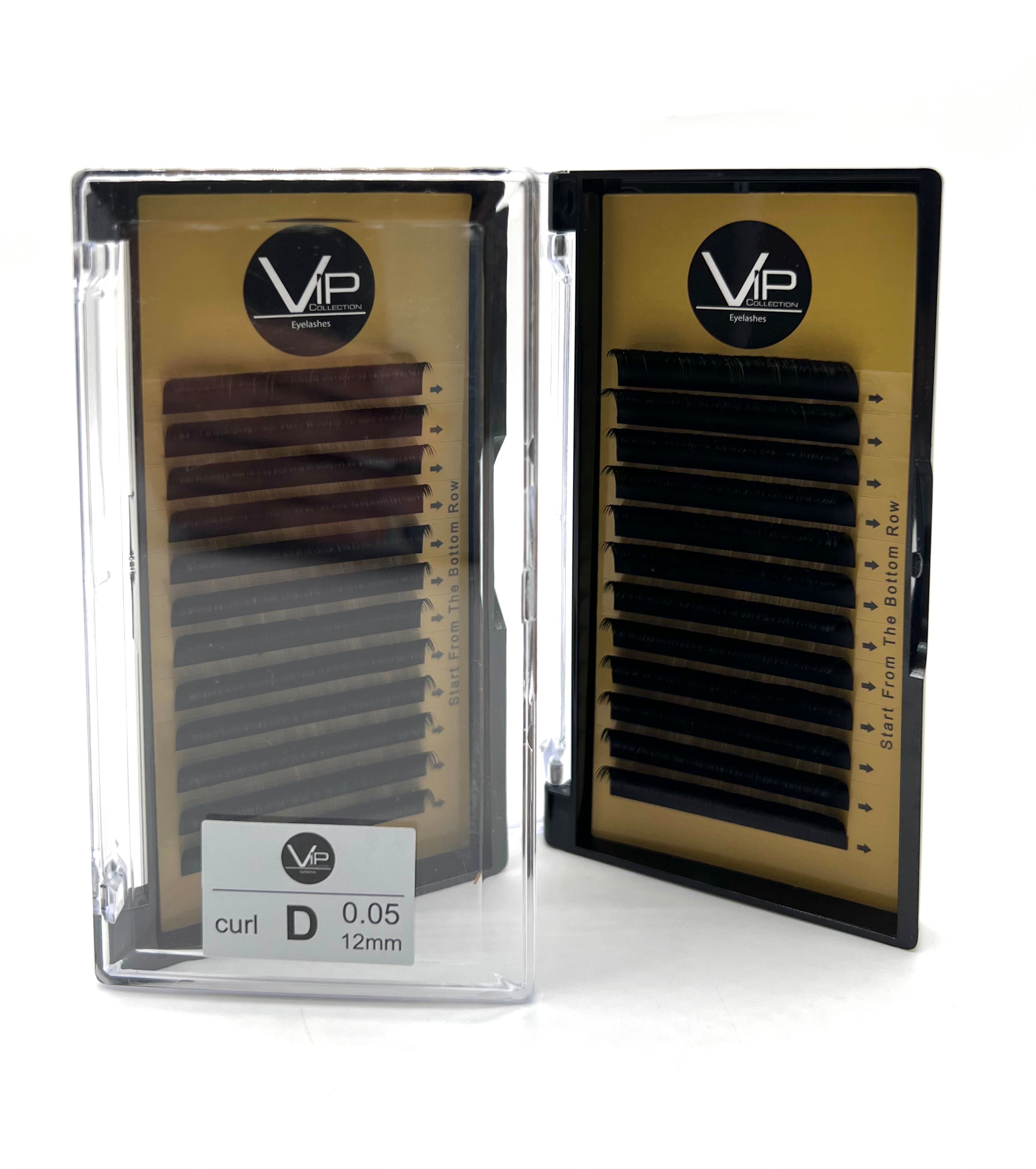 VIP Faux Mink Lash D Curl 0.05mm Wide, 17mm Long  DestGlow