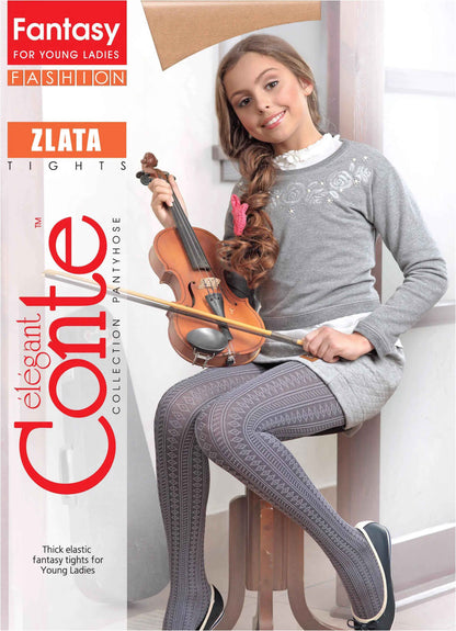 Conte Tights for girls - Zlata 60 Den