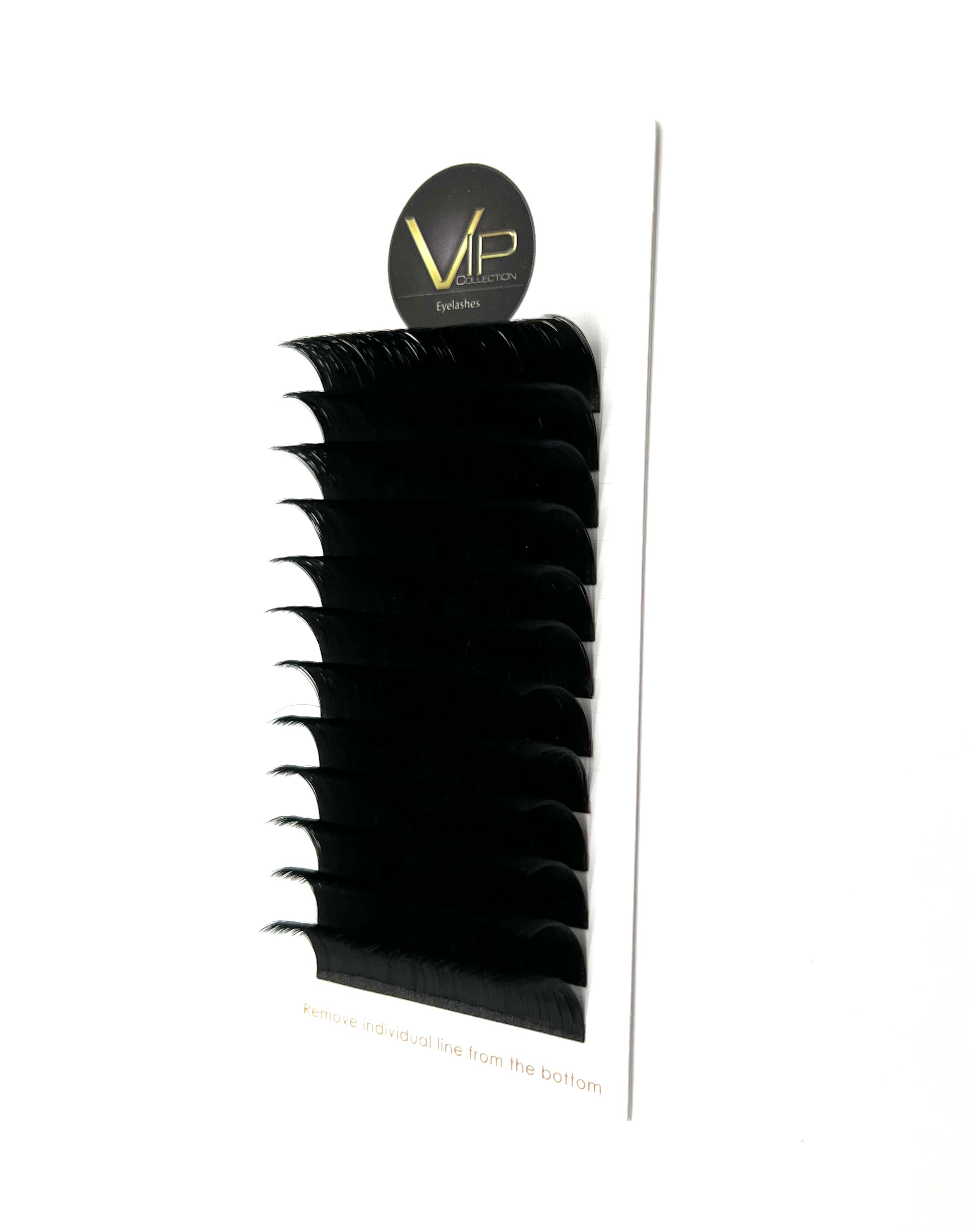 VIP Quick Fan Lash Extensions, 12 Lines 0.05 C Curl