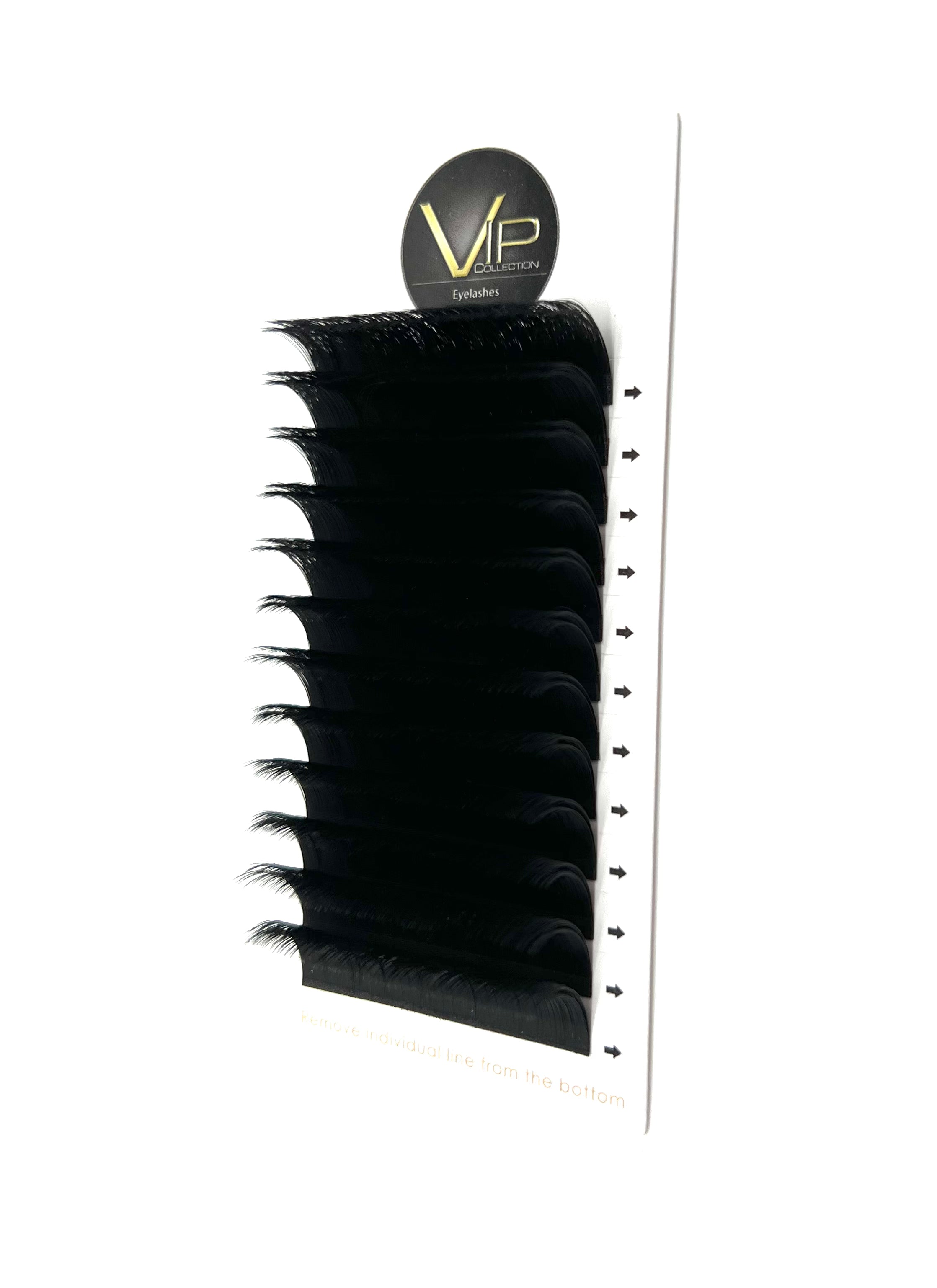 VIP Quick Fan Lash Extensions, 12 Lines 0.05 C Curl