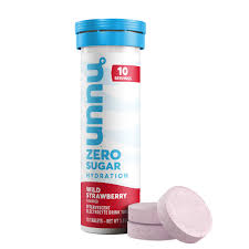 Nuun Sport: Zero Sugar – Wild Strawberry (Electrolyte Drink Tablets) by Pasteur Pharmacy
