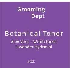 Grooming Dept Lavender Hydrosol Botanical Toner 4 Oz