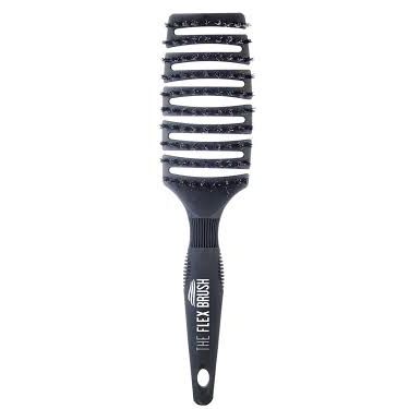 The Flex Brush XL Mixed Bristle Vent Brush with Boar &amp; Nylon Pins, Black by Pasteur Pharmacy