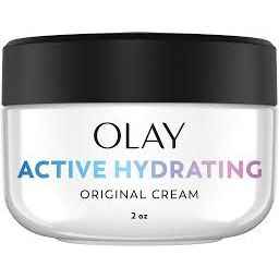 Olay Active Hydrating Face Cream For Women, Original 2 oz