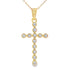 .12ct Diamond Cross Religious Pendant 14KT Yellow Gold by Bids.com