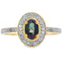 .59ct Mystic Fire Topaz Diamond Ring 10KT Yellow Gold by Bids.com