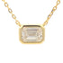 Natural .85ct Moissanite Pendant Sterling Silver by Bids.com