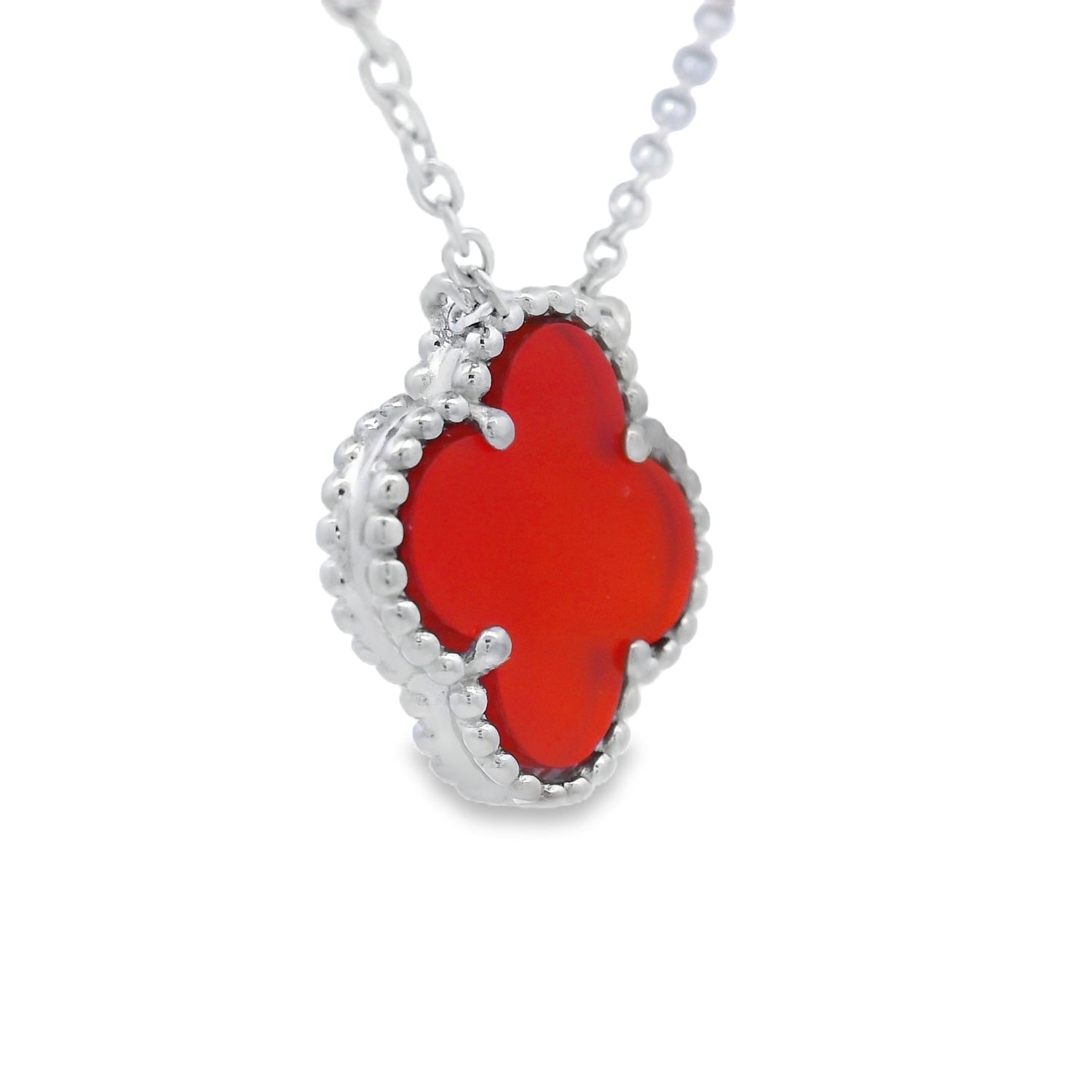 Natural Carnelian Fashion Pendants Sterling Silver by Bids.com