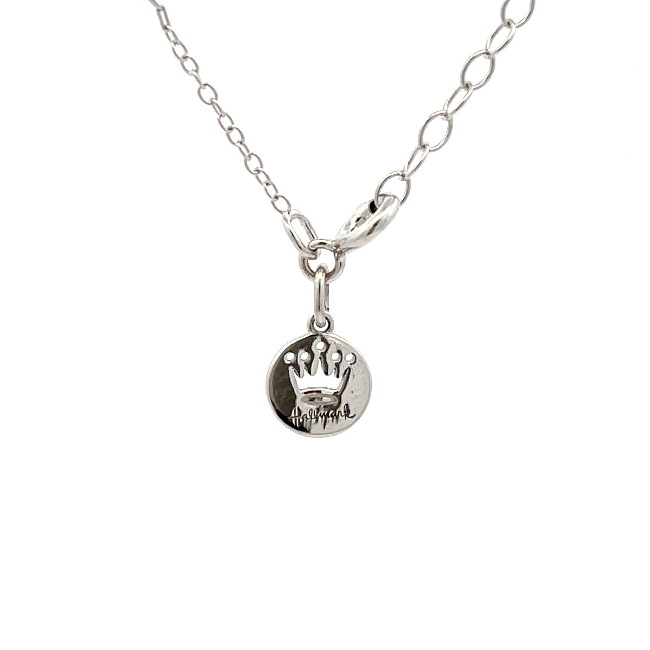 .08ct Black Diamond Animal Pendant Sterling Silver by Bids.com