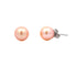 Natural FW Pearl Stud Earrings 14KT White Gold by Bids.com