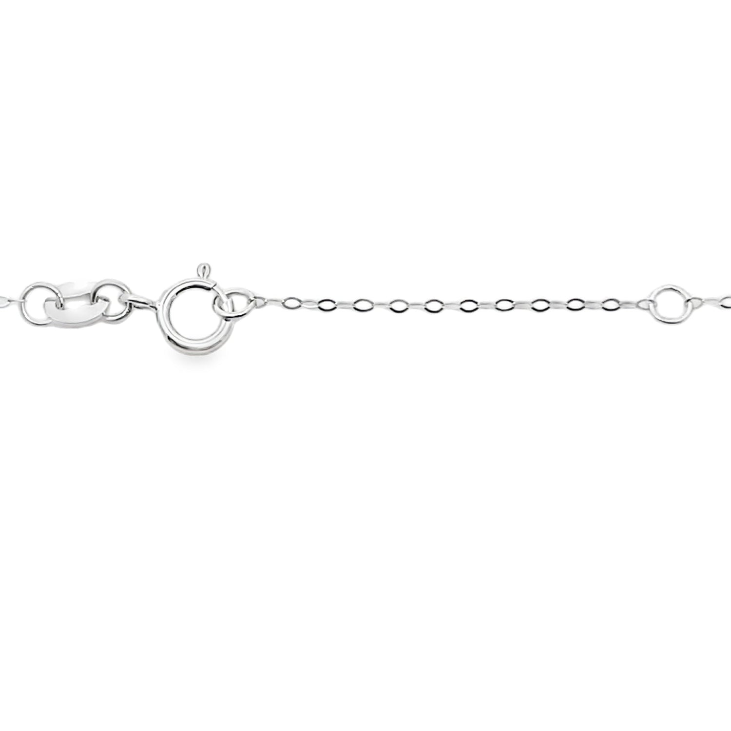 Sapphire Diamond Fashion Pendants 14KT White Gold by Bids.com