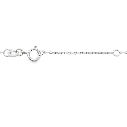 Sapphire Diamond Fashion Pendants 14KT White Gold by Bids.com