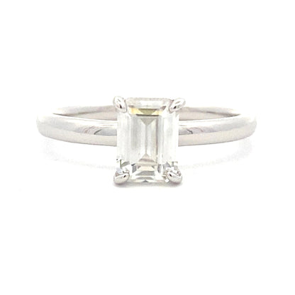 Natural .98ct Moissanite Sterling Silver by Bids.com