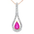 .48ct Ruby Diamond Fashion Pendants 10KT Yellow Gold by Bids.com
