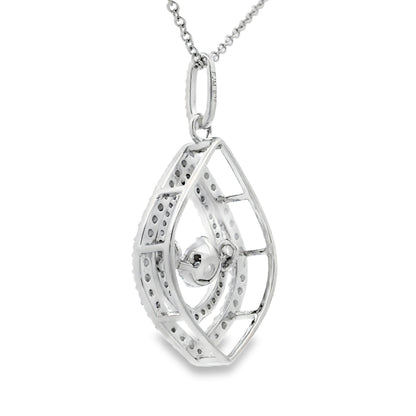 Natural Cubic Zirconia Fashion Pendants Sterling Silver by Bids.com