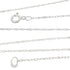 Womens chains 14KT White Gold by Bids.com