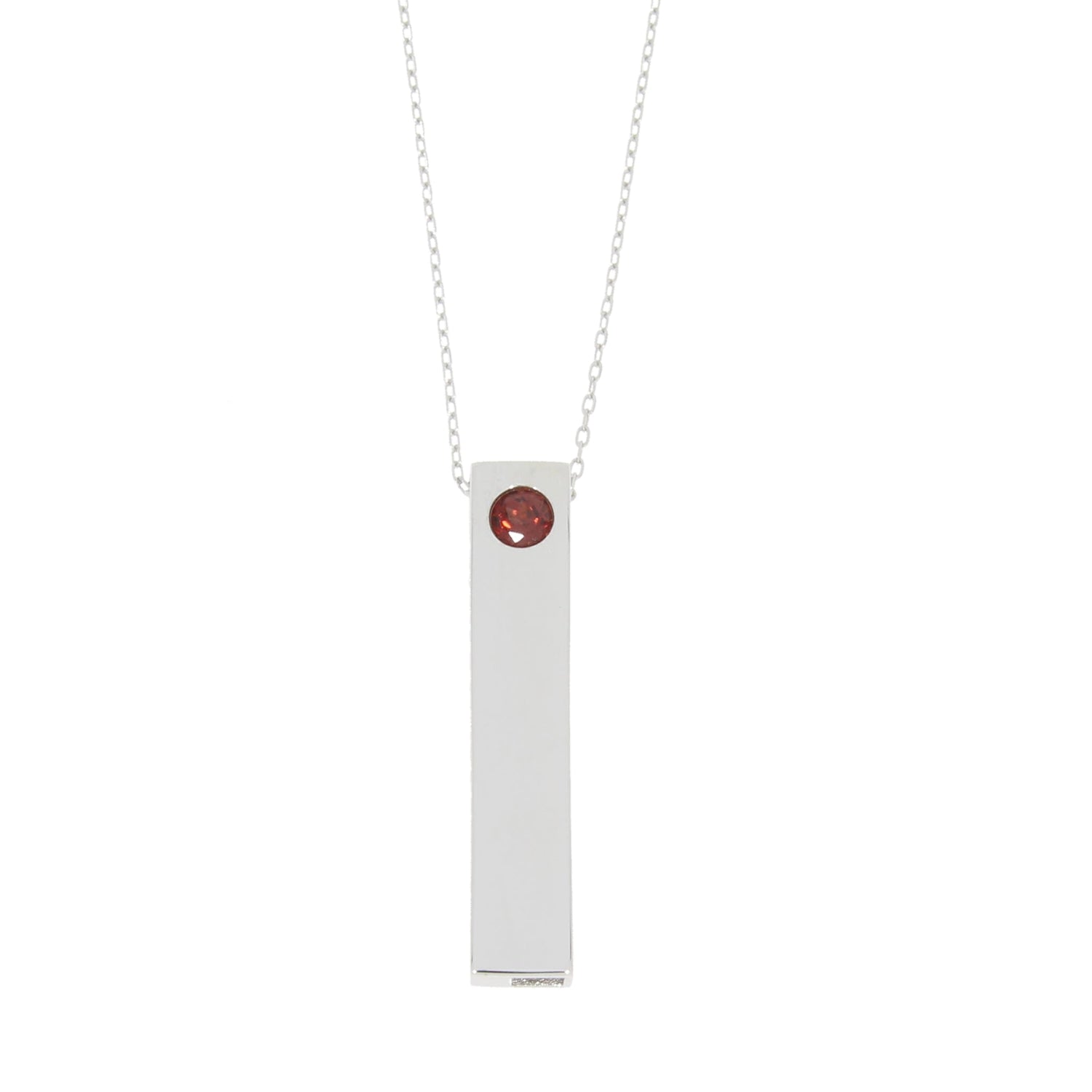 Genuine Garnet Fashion Pendants Sterling Silver by Bids.com