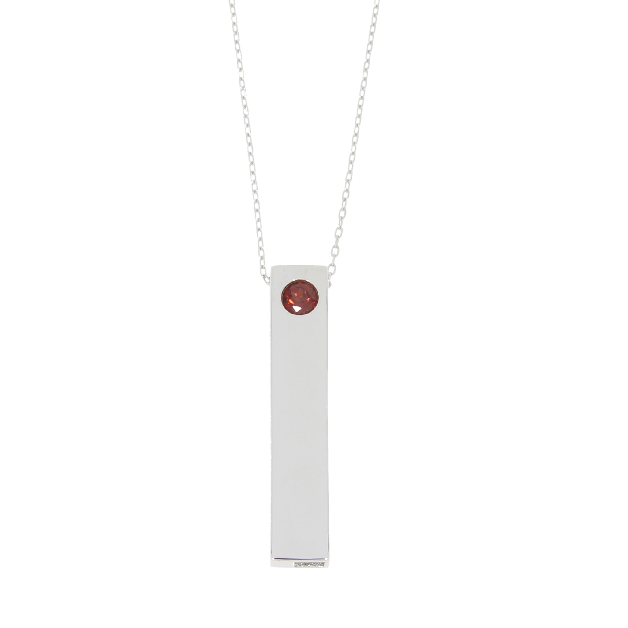 Genuine Garnet Fashion Pendants Sterling Silver by Bids.com