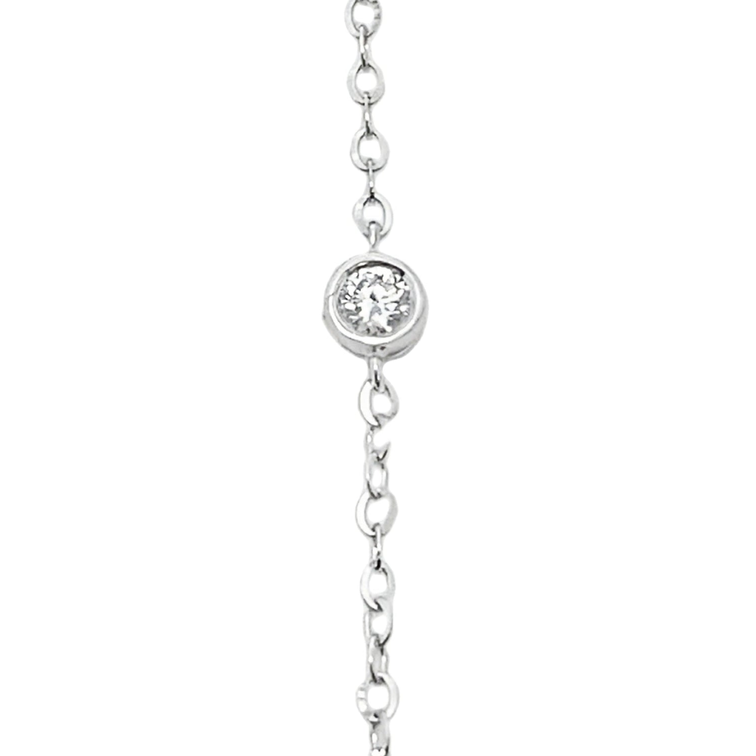 .38ct Lab Grown Diamond Bracelet 14KT White Gold