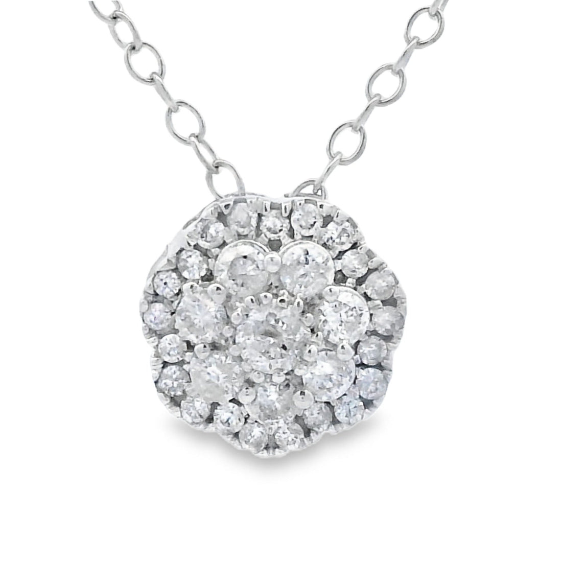 .25ct Diamond Fashion Pendants 10KT White Gold 