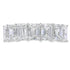 Lab Grown Diamond Fashion band rings 14KT White Gold by Bids.com