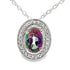 Mystic Fire Topaz Fashion Pendants 10KT White Gold by Bids.com