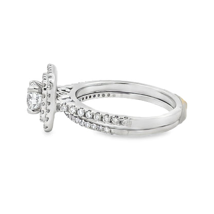 Lab Grown Diamond Fashion band rings 14KT White Gold by Bids.com