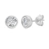 .25ct Lab Grown Diamond Stud Earrings Sterling Silver by Bids.com