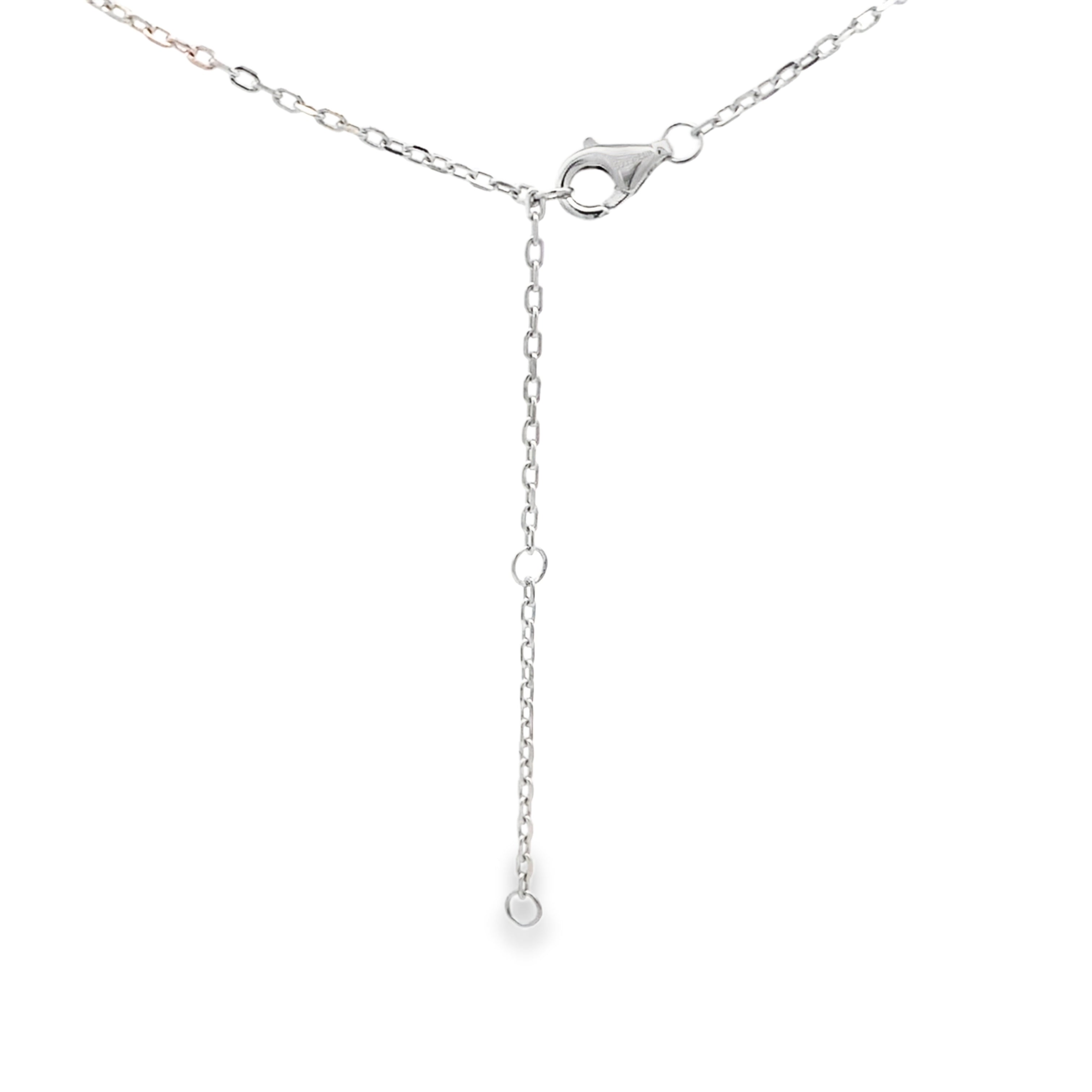 .25ct Lab Grown Diamond Dia by yard Sterling Silver by Bids.com