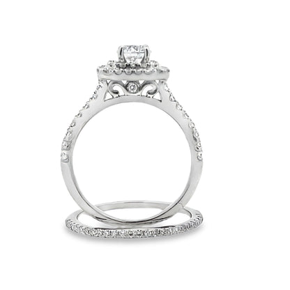 Lab Grown Diamond Fashion band rings 14KT White Gold by Bids.com