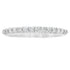 Natural .25ct Diamond Wedding Band Ring 14KT White Gold by Bids.com
