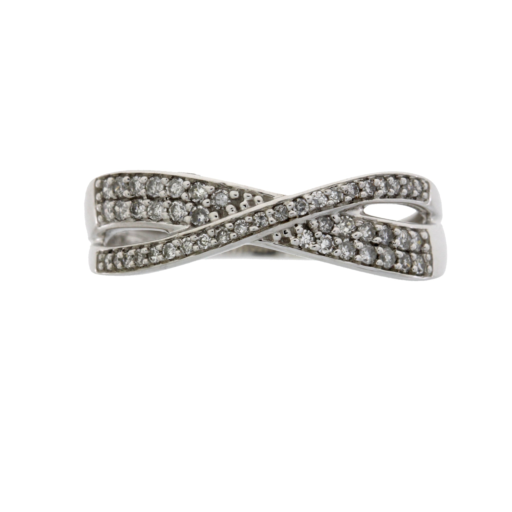 Natural .25ct Diamond Ring 10KT White Gold by Bids.com